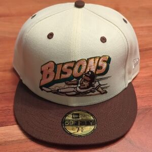 New Buffalo Bisons, New Era Fitted Baseball Hat.